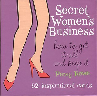 Secret Woman's Business Inspirational Cards